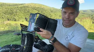 Chegaram os pneus para resolver o "Problema" da frente da minha MTB