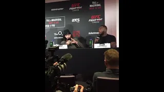 Jorge Masvidal interrupts Leon Edwards: “Anybody have the WiFi password?”