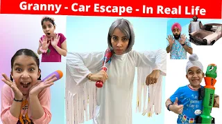 Granny Horror Game - Car Escape - In Real Life | RS 1313 VLOGS | Ramneek Singh 1313