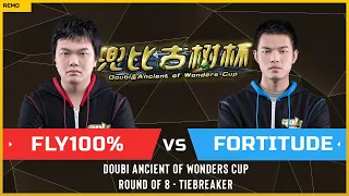WC3 - Doubi Ancient of Wonders Cup - Tiebreaker: [ORC] Fly100% vs Fortitude [HU] (Ro 8 - Group B)