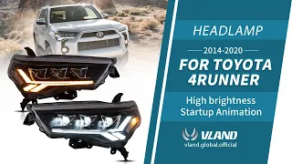 For Toyota 4Runner 2014-2020 With Sequential indicator headlight -VLAND