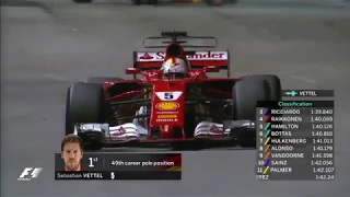 Sebastian Vettel Team Radio - 2017 Singapore Grand Prix