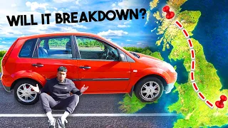 Can I drive across the UK in a £100 Cheap Car Without Breaking Down? (London to Scotland)