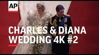 Charles & Diana Wedding in 4K | Part 2 | ceremony in St Paul's Cathedral | 1981