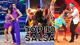 My Top Ten Salsa Dances on Dancing With The Stars