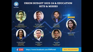 Panel Discussion on Union Budget 2023-24 & Education Hits & Misses