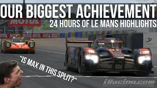 Our Biggest Sim Racing Achievement | 24 Hours Of Le Mans Highlights