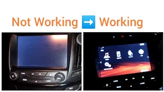 Vauxhall Opel Insignia Blank Nav Display Screen Not Working