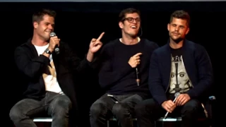 MAX CARVER, DANIEL SHARMAN & CHARLIE CARVER PANEL // WEREWOLF CON II