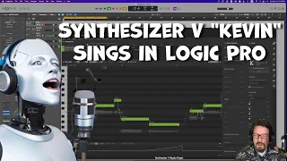 Recording into Synthesizer V (AI Vocalist) Inside Logic Pro |