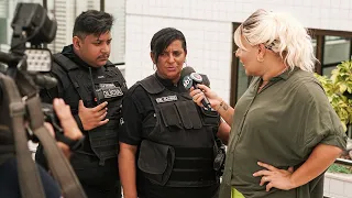 Reportagem na casa do Capitão Pitomba e Coronel Cláudia.