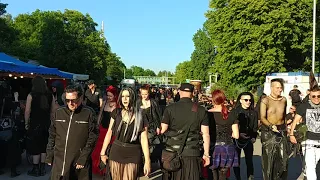 Impressionen vom 27. Wave - Gotik - Treffen in Leipzig