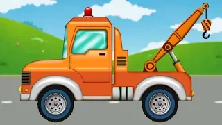 Tow Truck Formation And Uses | Cartoon Video For Toddlers | Kindergarten Nursery Rhymes For Children