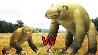 Sloth vs Giant Sloth | SPORE