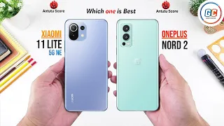 Xiaomi 11 Lite 5G NE vs OnePlus Nord 2 5G || Full Comparison