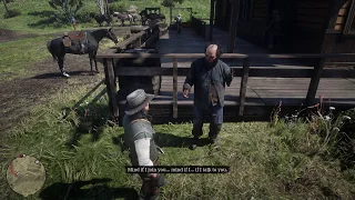 John Tells Mickey That Arthur Is Dead