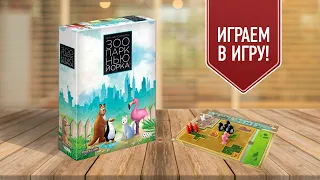 ЗООПАРК НЬЮ ЙОРКА | Играем в настольную игру! | Розовый фламинго, пингвин, слон, сурикат!