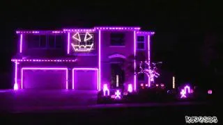 Halloween House Light Show 2011 - Party Rock Anthem By LMFAO