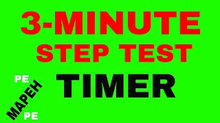 DRUM BEAT 3-minute step test TIMER