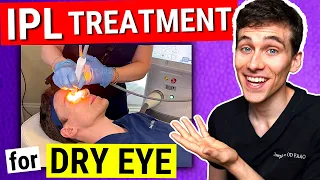 Lumenis IPL Dry Eye Treatment: Doctor Becomes the Patient!