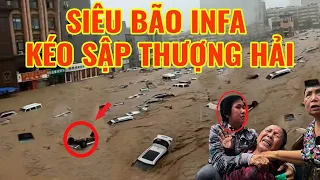 💥TRỰC TIẾP 27/11-SIÊU BÃO INFA VÙI DẬP TQ. SIÊU BÃO MẠNH NHẤT THẾ GIỚI Đổ Bộ TQ. SÓNG THẦN CAO 55M