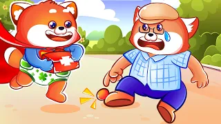 Super Baby Helps Superhero Daddy Song 🦸+ More Funny Kids Songs And Nursery Rhymes by Lucky Zee Zee