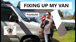 Time To Remodel The Van! - PART 1 - Building Shelves and Cabinets For My Van - Vanbuild Ideas
