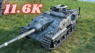 AMX 50 Foch B  11.6K Damage 6 Kills World of Tanks Replays