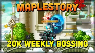 [GMS Reboot] Mechanic 20k Weekly Bossing | Maplestory