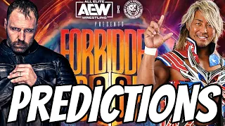 Full AEW x NJPW Forbidden Door 2022 Predictions || Who Will Bryan Danielson Pick As His Replacement?
