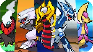 Pokemon Platinum - All Legendary Pokémon Battles (1080p60)