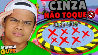 CINZA PROIBIDO NÃO POSSO TOCAR NA COR - Stumble Guys