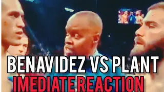 David Benavidez vs Caleb Plant Fight Immediate Reaction