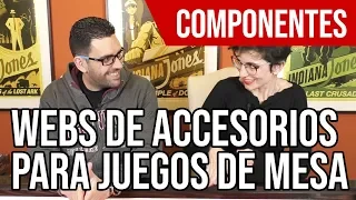 Webs de accesorios para juegos de mesa con Preacher