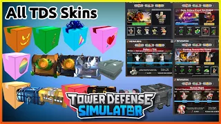 [Valentines 2023] All TDS Skins In The Game || Tower Defense Simulator (ROBLOX)