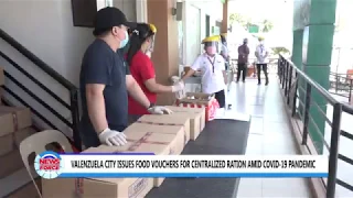 Valenzuela City issues food vouchers for centralized ration amid COVID-19 pandemic