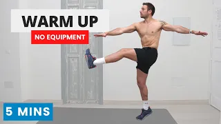 WARM UP | Do This Before Your Workouts | No Equipment | 5 Minutes | Get Warm, Mobilise and Activate