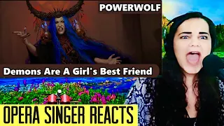 POWERWOLF "Demons Are A Girl's Best Friend" ft. Alissa White-Gluz | Opera Singer Reacts LIVE