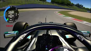 Assetto Corsa Mercedes W11 - Lewis Hamilton Onboard Mugello