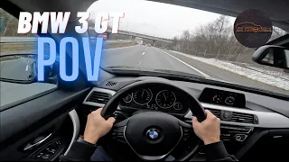 2019 BMW 3 GT  (318d 2.0 150 HP) | POV Test Drive