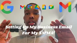 Day 2 Building My SMMA From Scratch: Setting Up My Business Email!