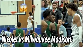 ROAD TO STATE: Nicolet and Milwaukee Madison GO AT IT in Regional Final!!