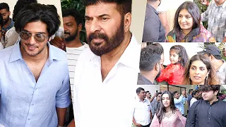 Mammootty And Family At Actor Kunchan Daughter Marriage At Kochi Full Video