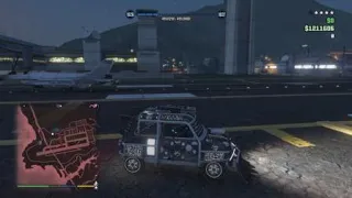 GTA5 online EMP mine vs Zancudo Lazer