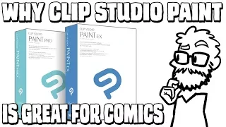 Why Clip Studio Paint is great for making comics