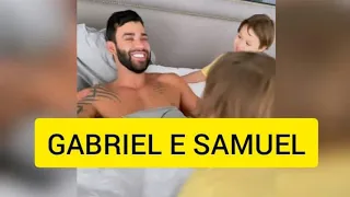 Andressa Suita posta vídeo Stories desejando feliz dias dos pais para Gusttavo Lima.  Veja o vídeo