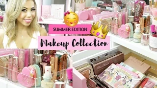 Summer Makeup Collection 2016- Decorating Tips and Vanity Tour- SLMissGlam♥♥