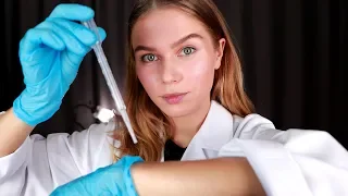 ASMR Dr. Lizi Makes Skin Test for Allergy.  Medical RP, Personal Attention