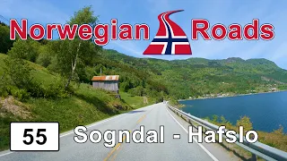 Driving Fv55 Sogndal - Hafslo | Norwegian Roads 4K UHD