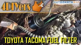 How to: Toyota Tacoma 1995 to 2004 Fuel Filter Replacement